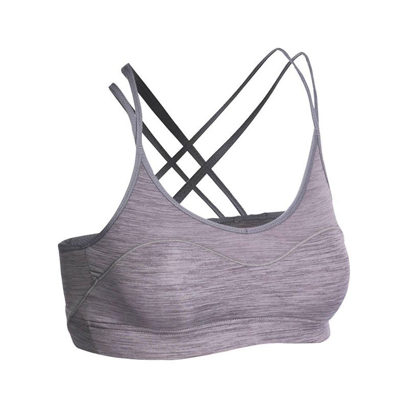 Fitness Bra Heather Gray